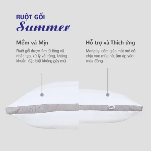 Ruột Gối Lông Vũ Nhân Tạo Summer