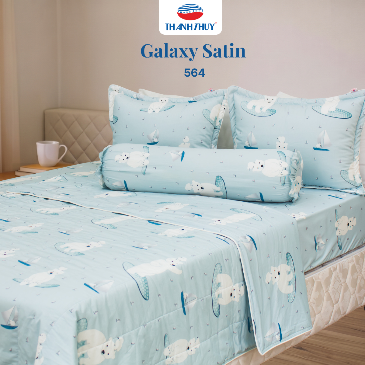 Bí quyết xử lý chăn ga gối đệm bị xù lông đơn giản mà hiệu quả 14 Chăn ga gối đệm Galaxy Satin