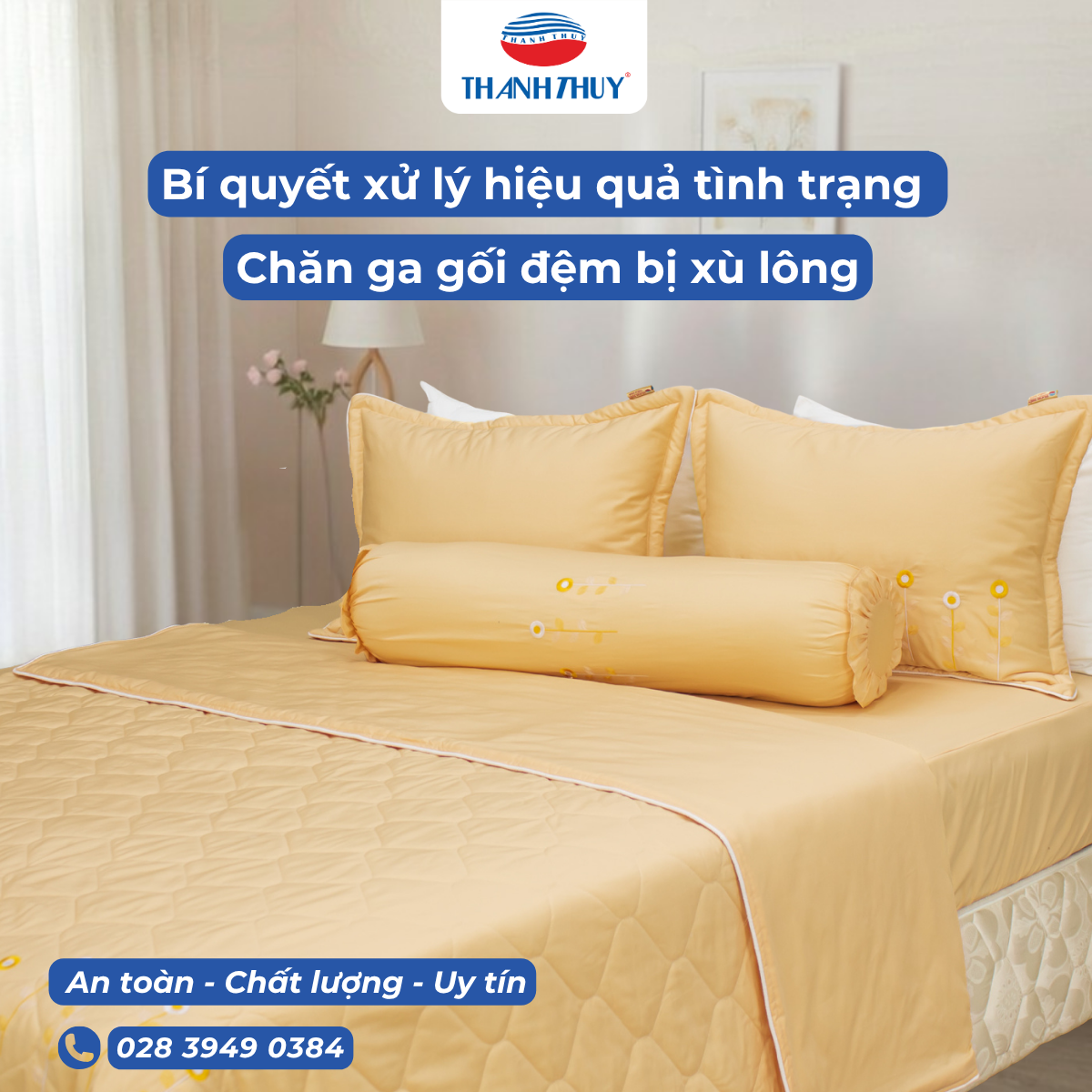 Bí quyết xử lý hiệu quả tình trạng chăn ga bị xù lông