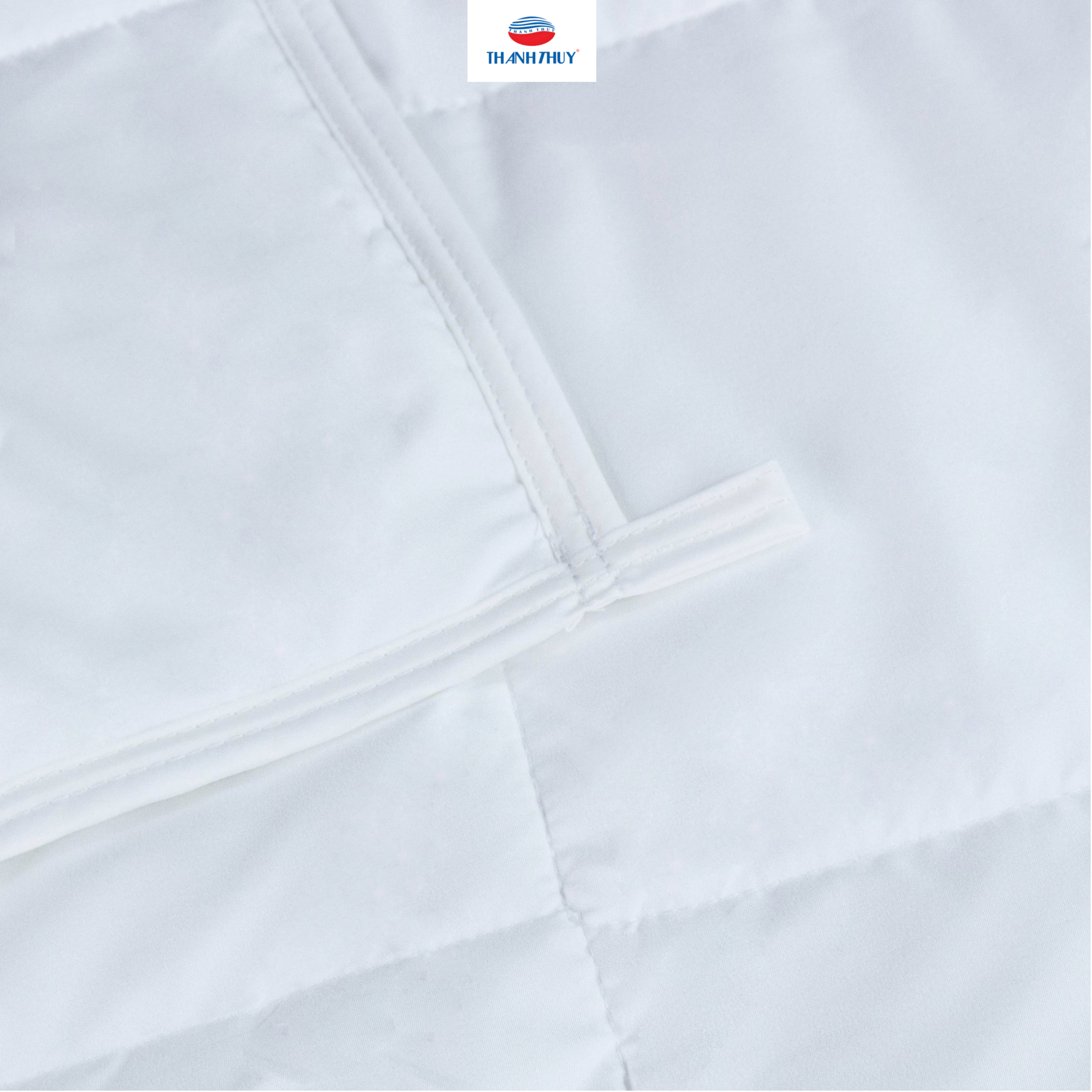 Ruột Mền 2m4x2m4 Cotton T300CN Chần Gòn Cho Gia Đình, Khách Sạn 12 Chất liệu thoáng khí, phù hợp với khí hậu