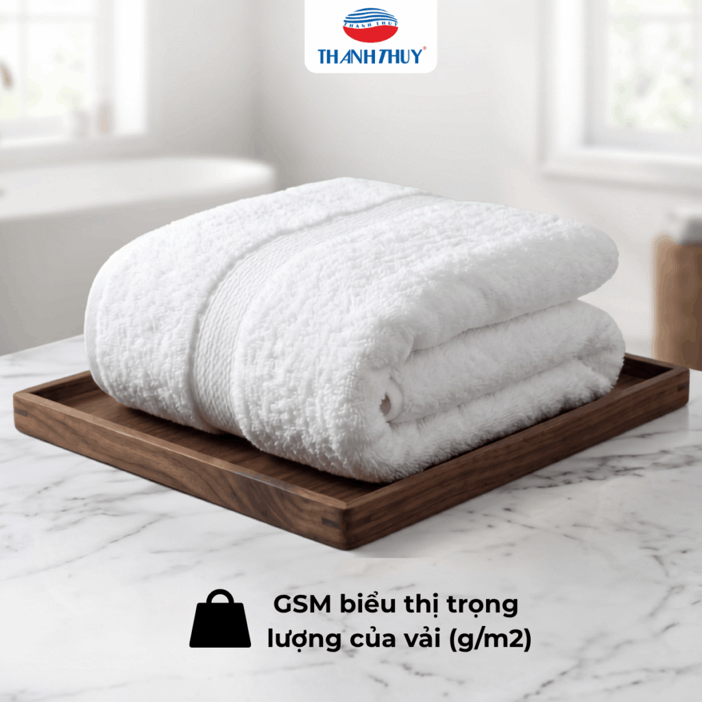 Tìm Hiểu Chỉ Số GSM Để Chọn Khăn Bông Khách Sạn 5 GSM là gì - Vì sao thông số này luôn xuất hiện khi đánh giá chất liệu vải