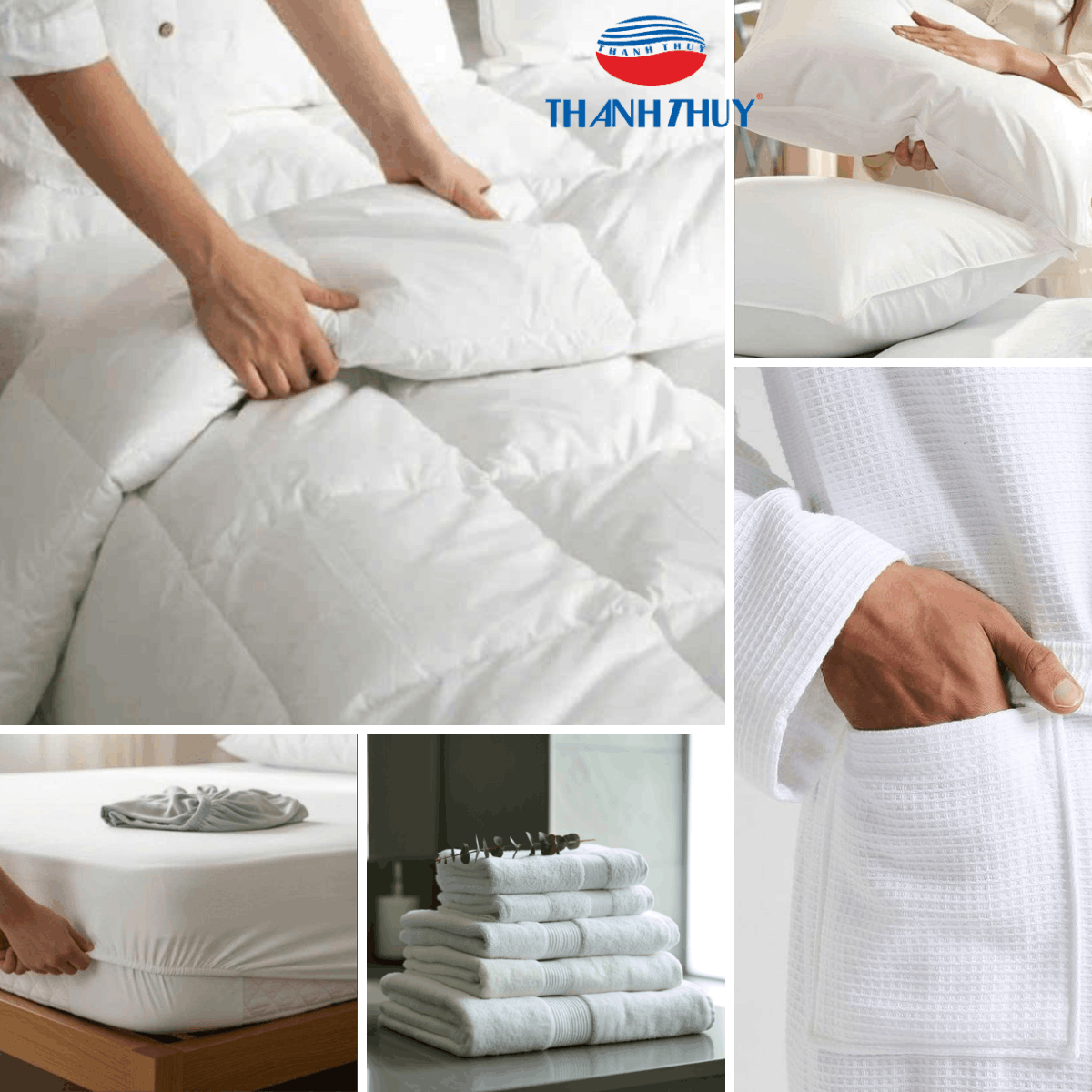 Cung Cấp Đồ Dùng Khách Sạn Uy Tín Số 1 Tại TPHCM 5 Những hạng mục đồ vải khách sạn Thanh Thủy cung cấp