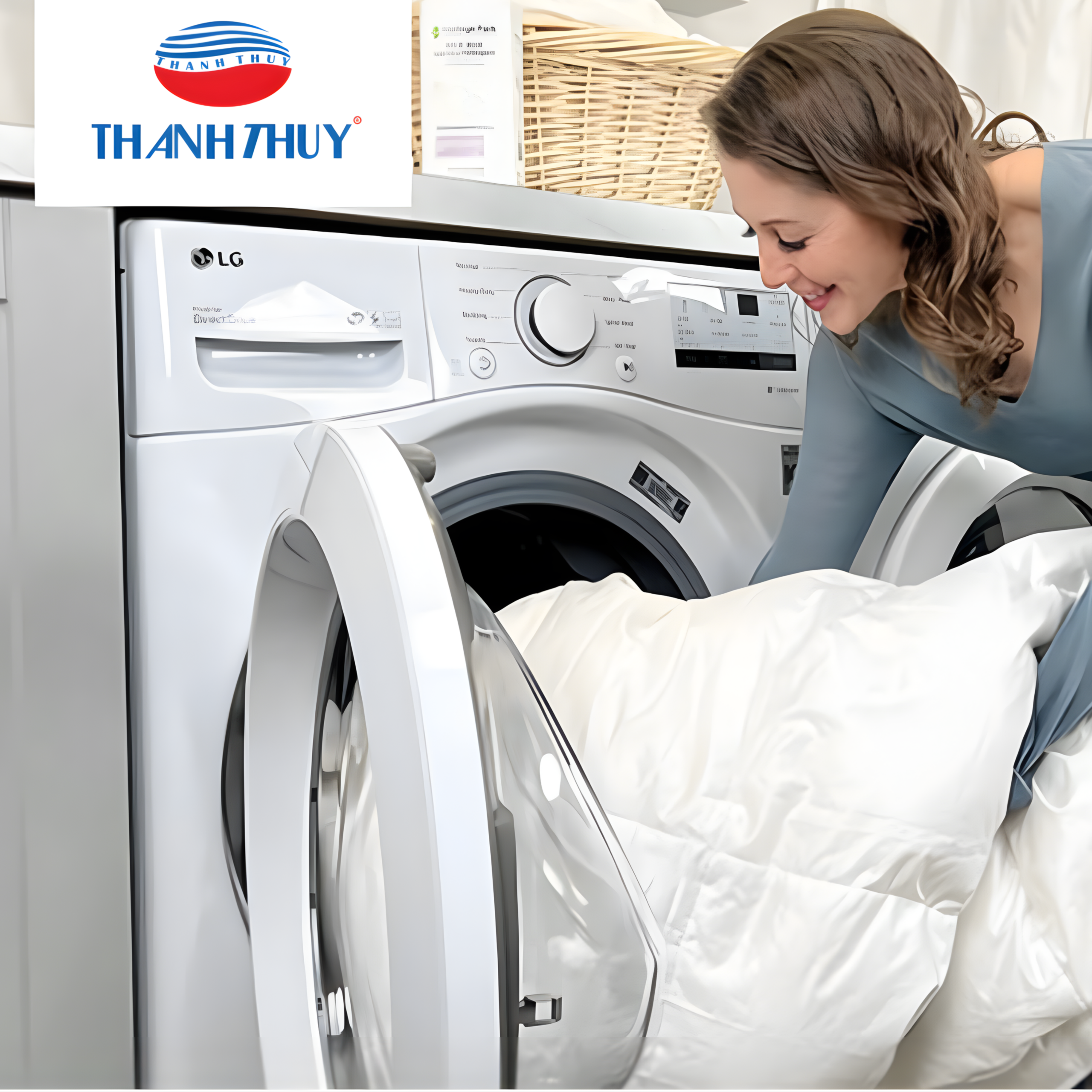 Ruột Mền 2m4x2m4 Cotton T300CN Chần Gòn Cho Gia Đình, Khách Sạn 14 Vệ sinh đúng cách ruột nệm sẽ bền và êm ái hơn