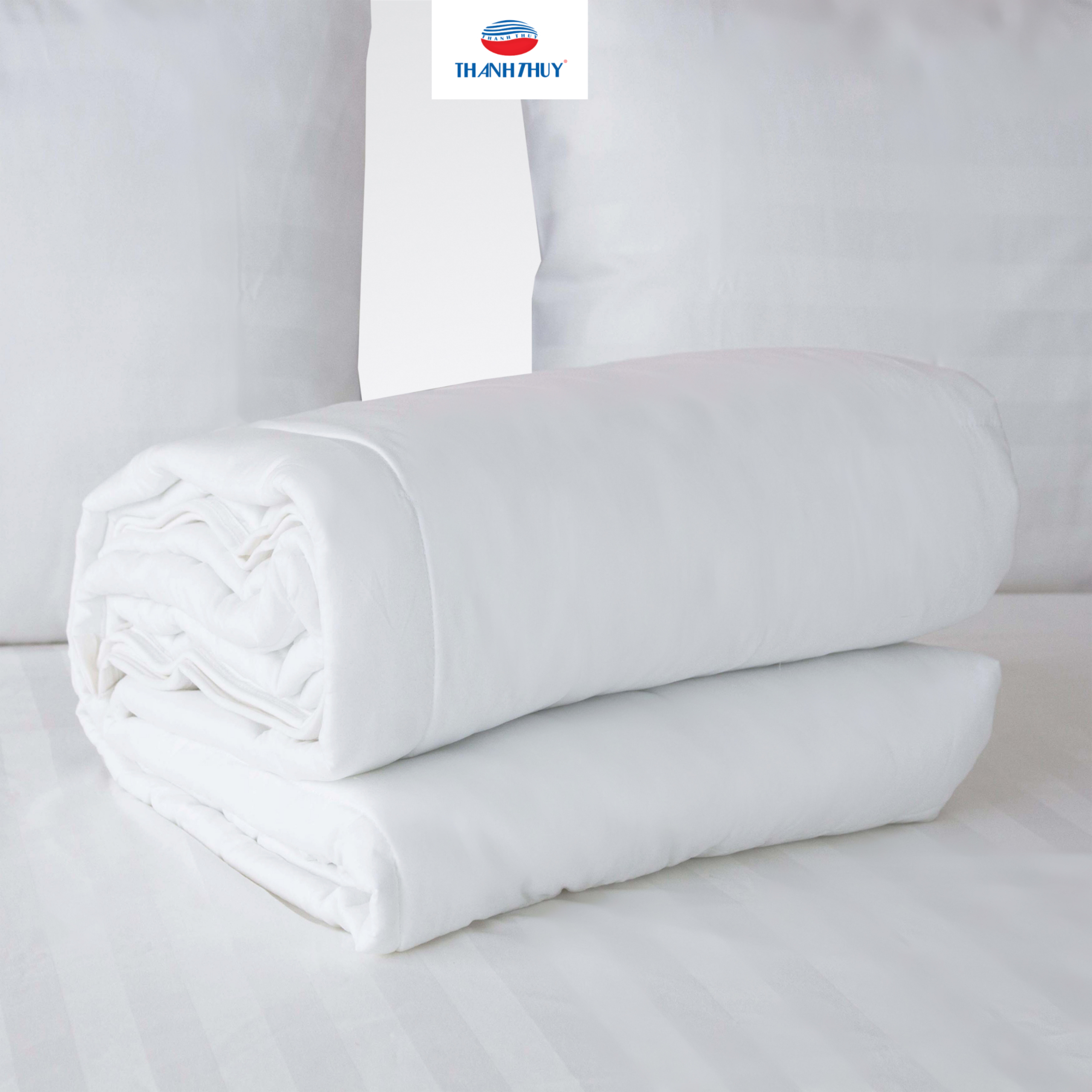 Ruột Mền 2m4x2m4 Cotton T300CN Chần Gòn Cho Gia Đình, Khách Sạn 11 Mềm mịn, thoáng khí và khả năng thấm hút vượt trội