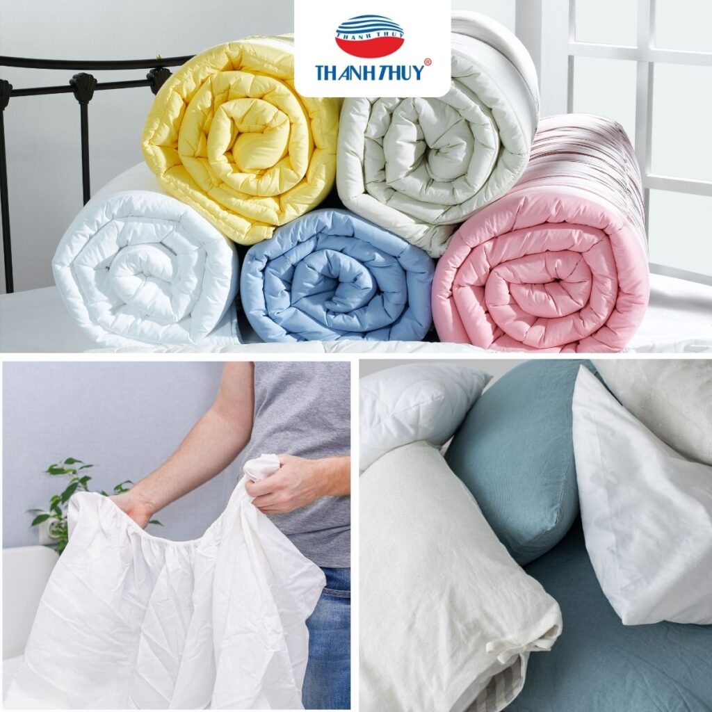 Các Thuật Ngữ Bạn Cần Biết Trong Chăn Ga Gối Đệm 7 Thuật ngữ về cấu tạo - Bên trong sản phẩm có gì