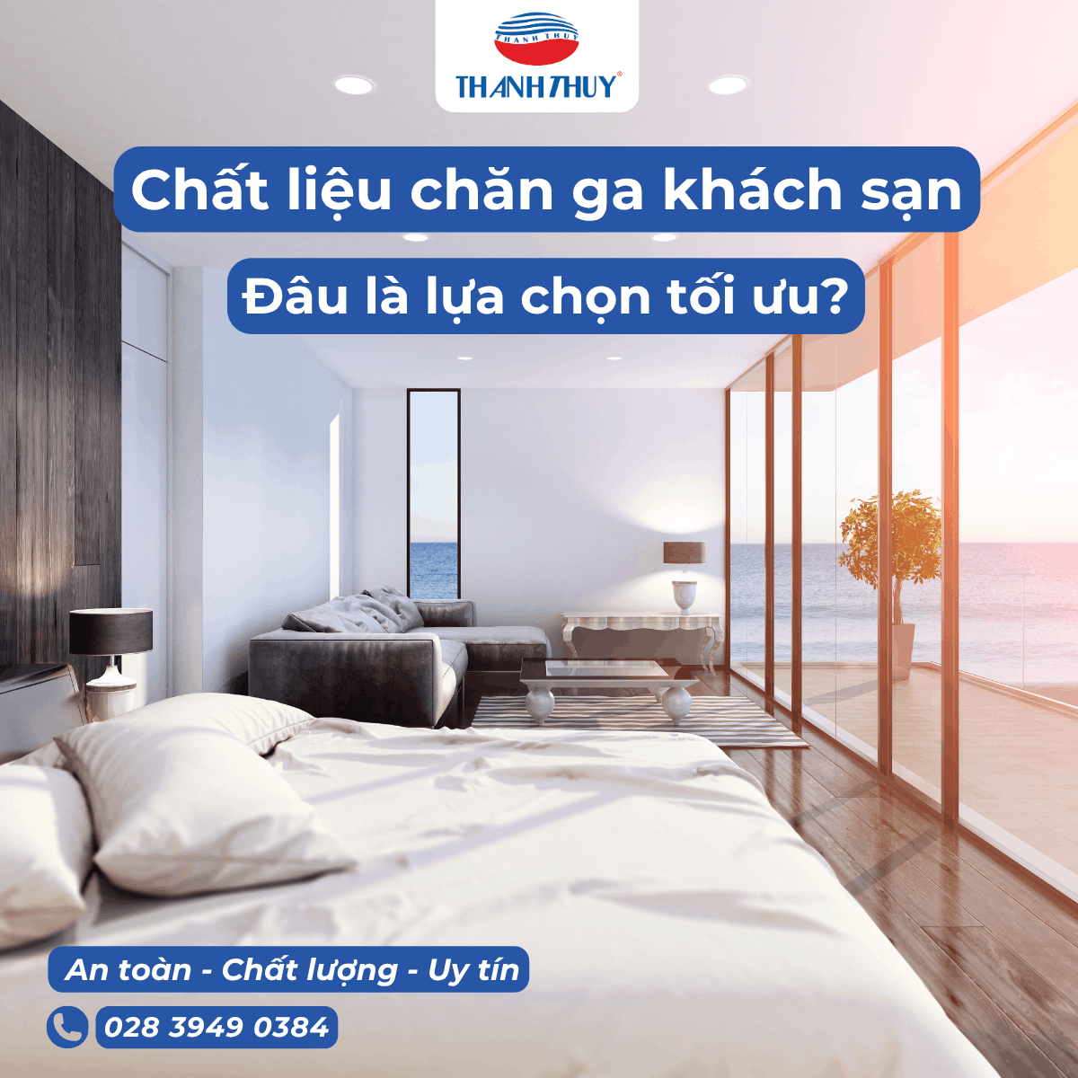 Chất liệu chăn ga khách sạn - Đâu là lựa chọn tối ưu