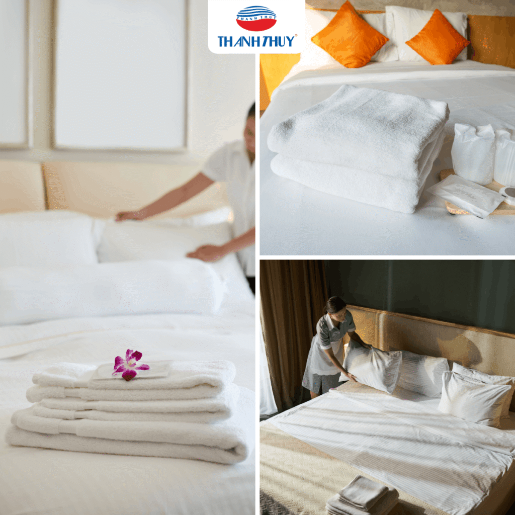 Chất Liệu Chăn Ga Khách Sạn: Đâu Là Lựa Chọn Tối Ưu Cho Nhà Đầu Tư? 6 So sánh các yếu tố lựa chọn chăn ga giữa Homestay, Khách sạn và Resort