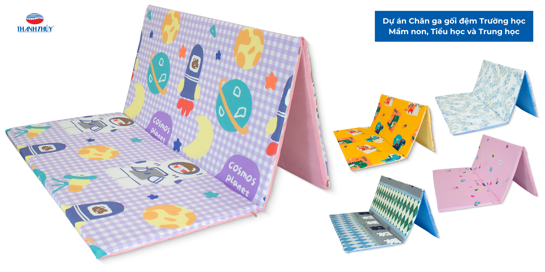 Dự án Chăn ga gối đệm Trường học: Mầm non, Tiểu học và Trung học