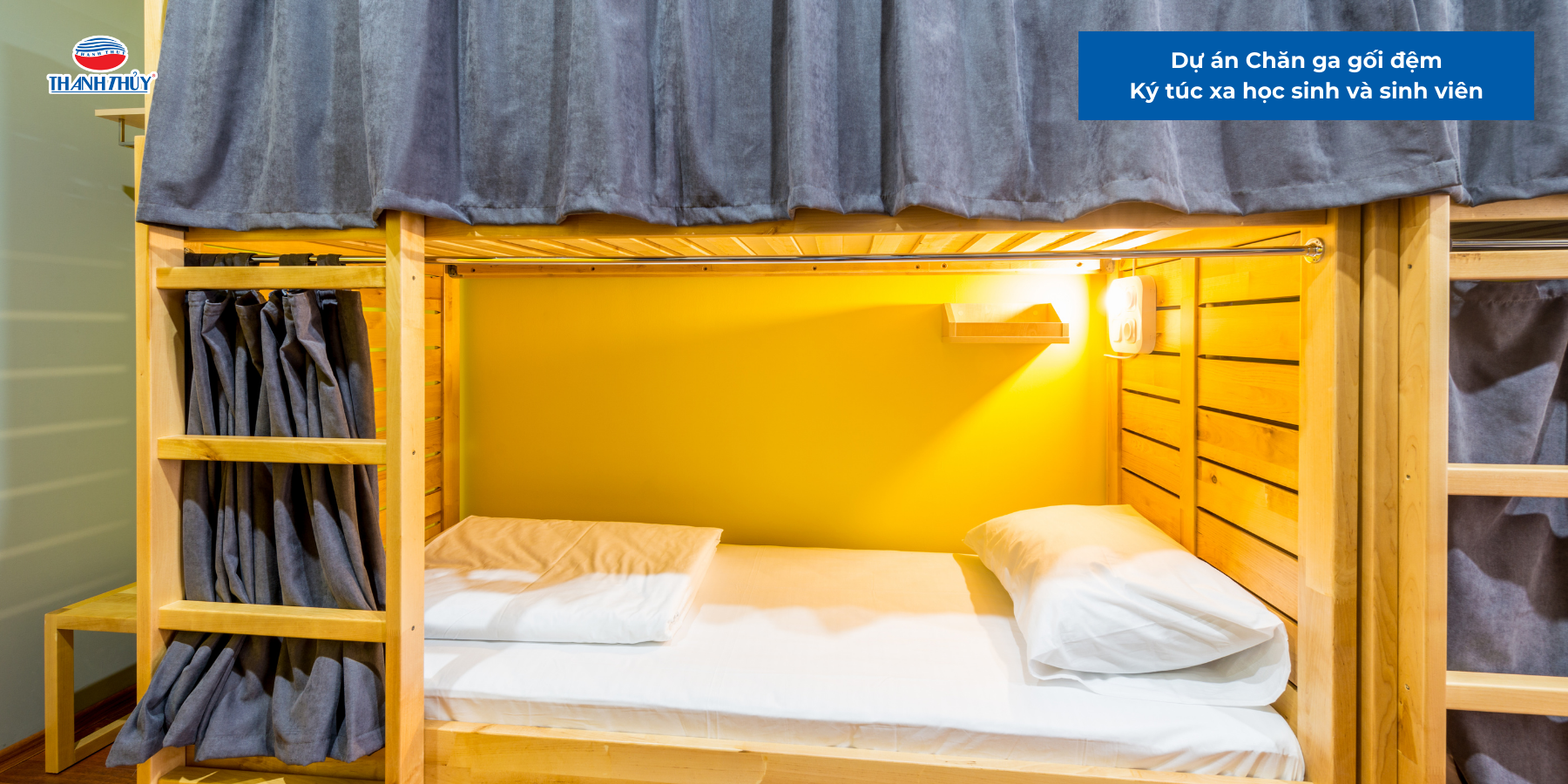 Dự án Chăn ga gối đệm Ký túc xa học sinh và sinh viên