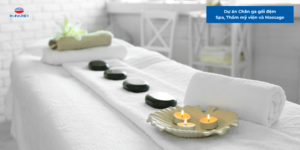 Dự án Chăn ga gối đệm Spa, Thẩm mỹ viện và Massage