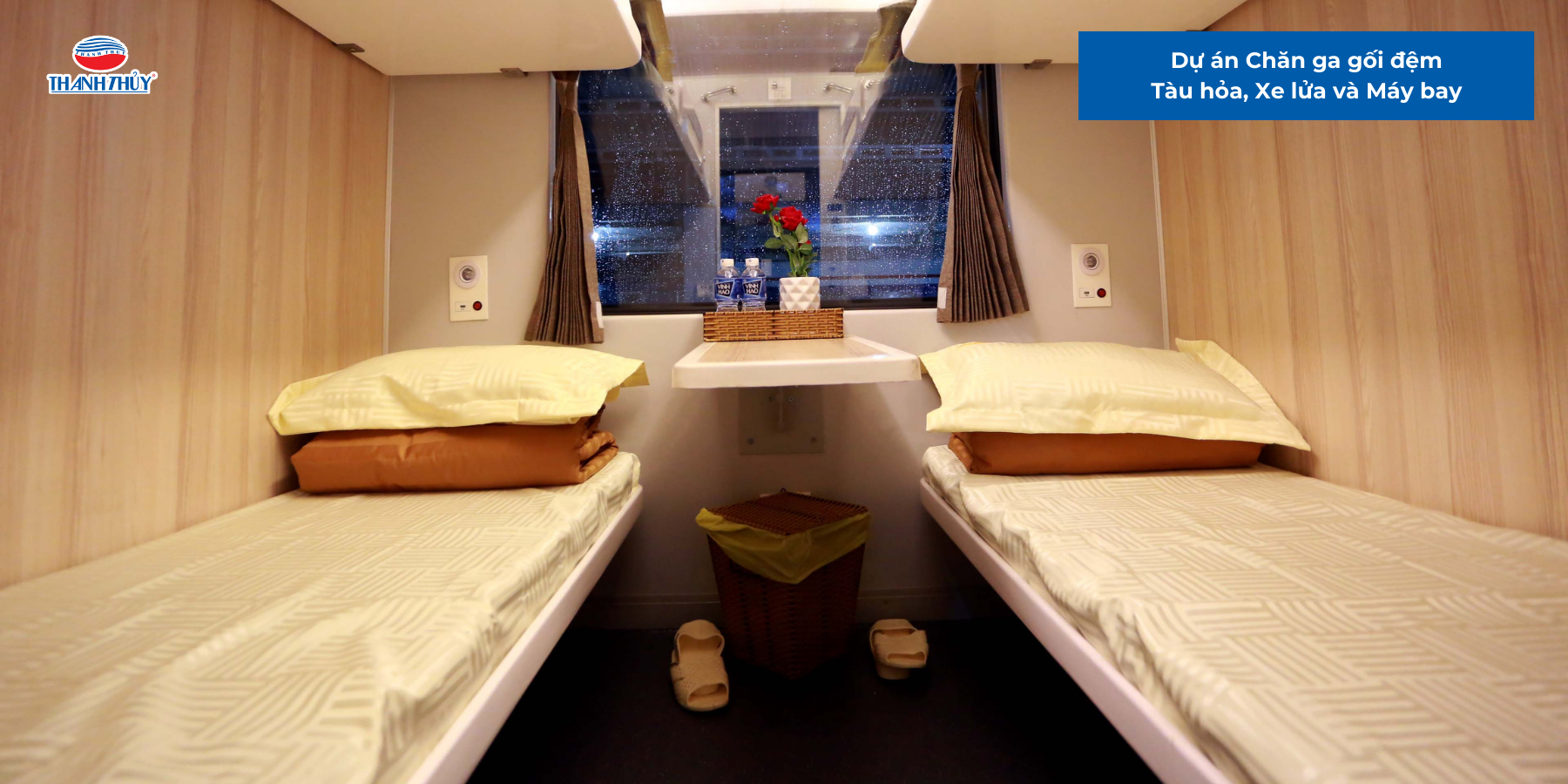 Dự án Chăn ga gối đệm Tàu hỏa, Xe lửa và Máy bay