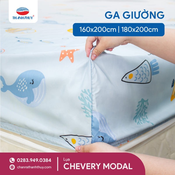 Lụa Chevery Modal_Ga Giường