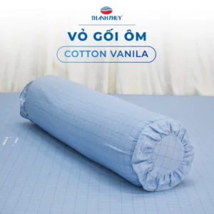 Vỏ Gối Ôm 100% Cotton Vanila mềm mại, thoáng mát - THANH THUY