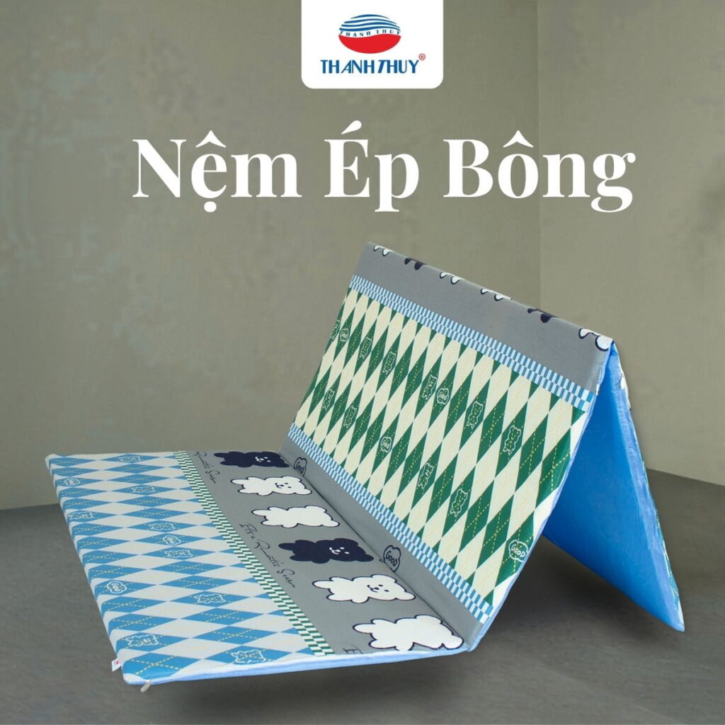 Review Chi Tiết Các Loại Nệm: Nệm Lò Xo, Nệm Bông Ép, Nệm Cao Su 6 Nệm ép bông - Lựa chọn thực tế cho nhu cầu sử dụng hằng ngày