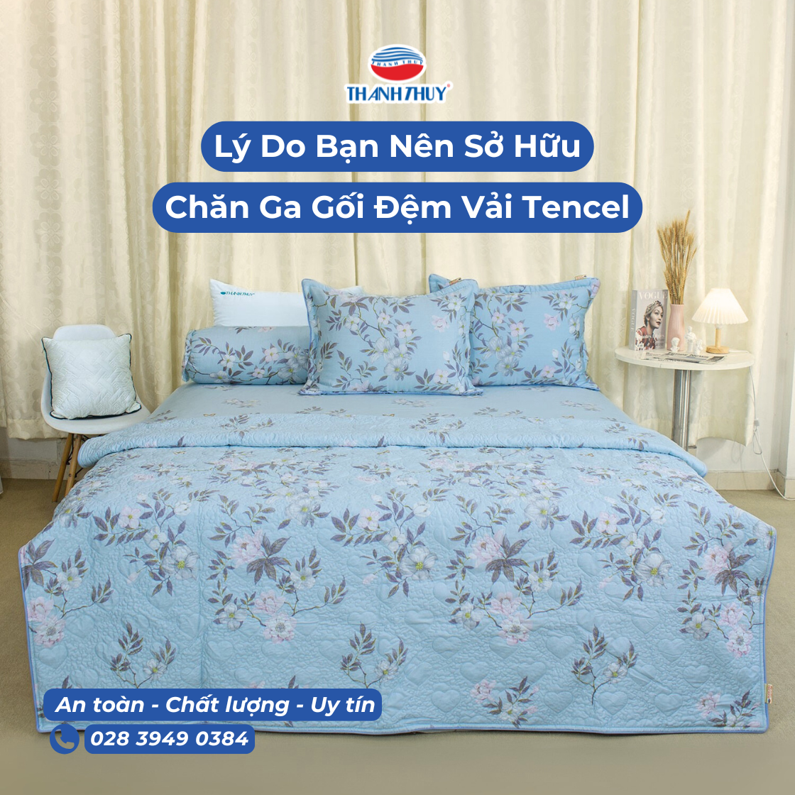 Thoải Mái Như Mây Với Chăn Ga Gối Vải Tencel Lý Do Bạn Nên Sở Hữu Ngay Hôm Nay
