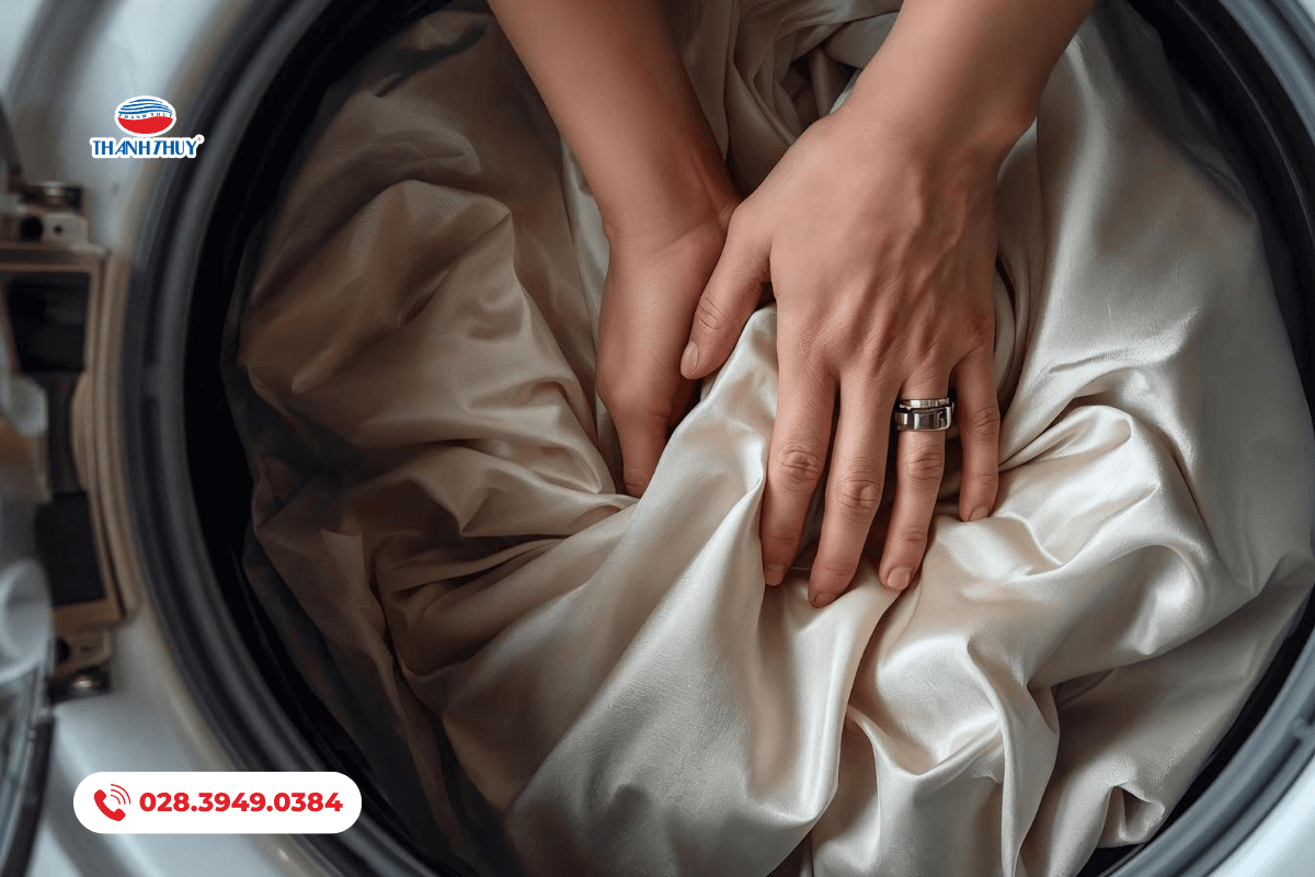 Chăn ga gối cần giặt máy 1 lần 1 tuần để đảm bảo vệ sinh