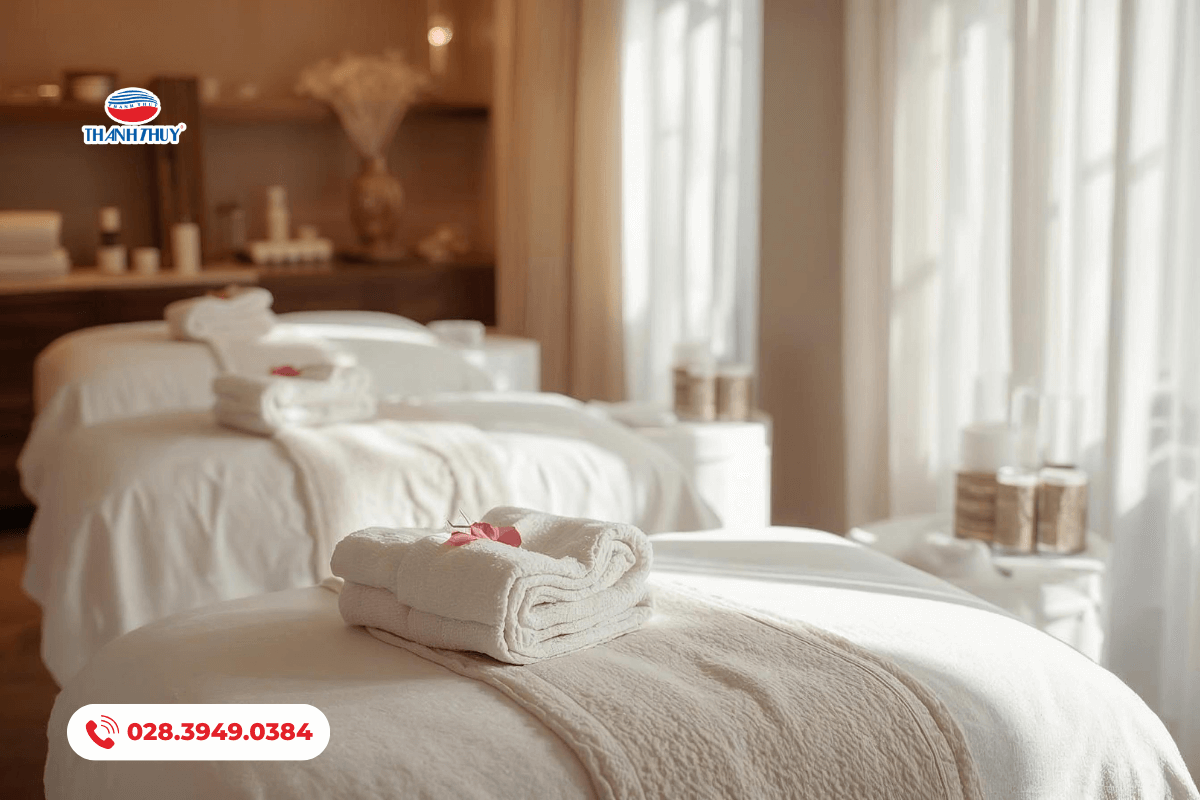 Đồ vải Spa phải thật đạt chuẩn