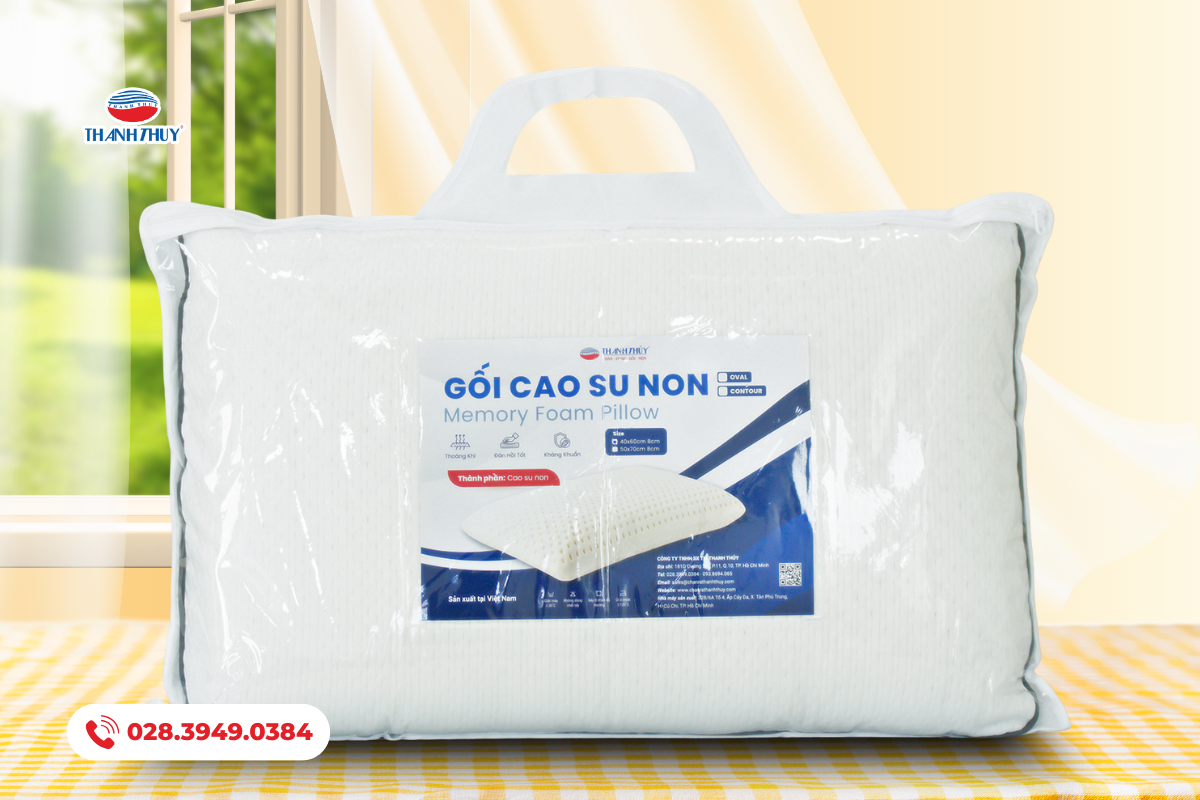 Gối Cao Su chất lượng và đạt chuẩn của nhà Chăn Ra Thanh Thủy