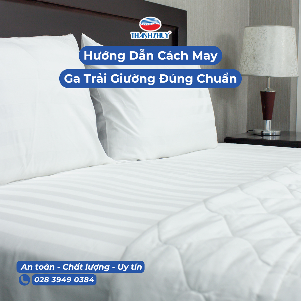 Hướng Dẫn Cách May Ga Trải Giường Đúng Chuẩn