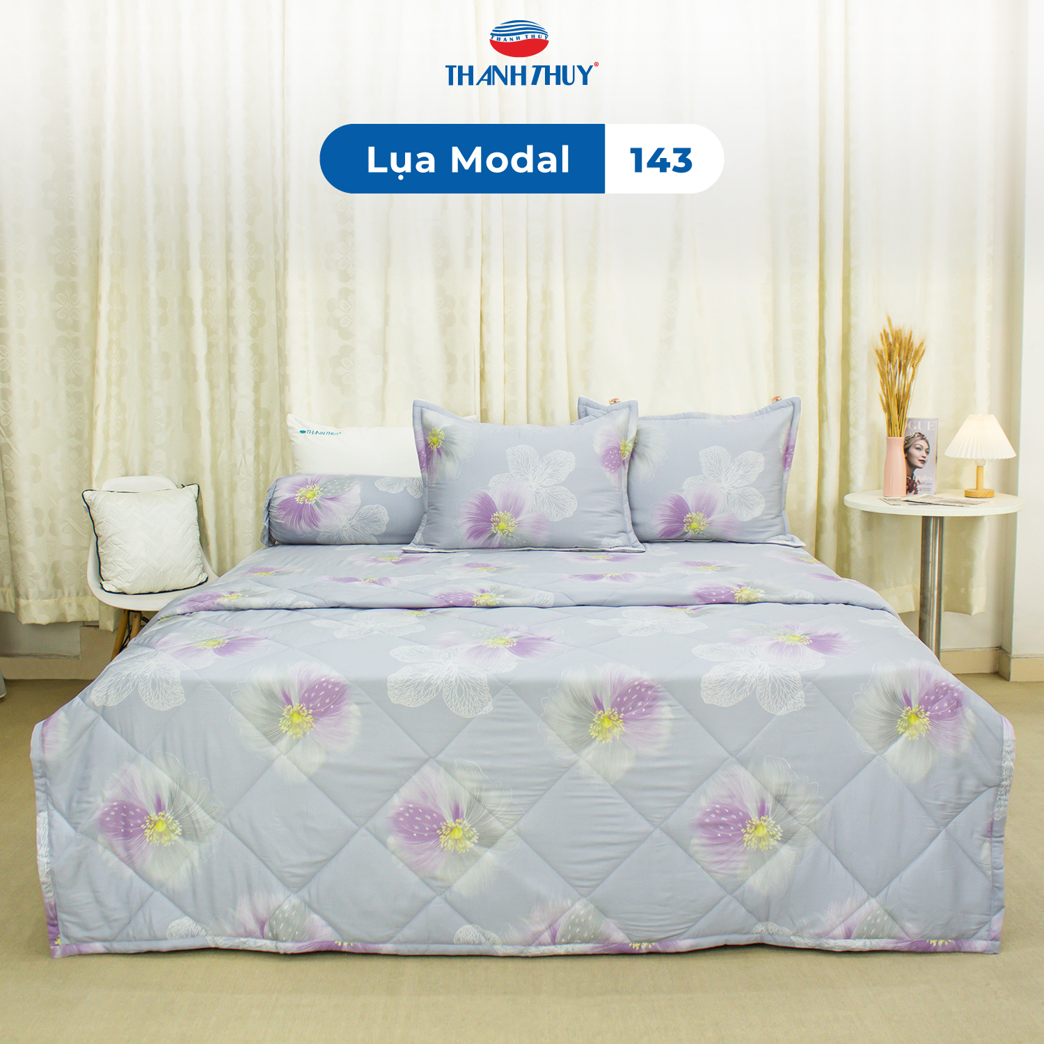 Bộ Ga Bọc Lụa Modal 143
