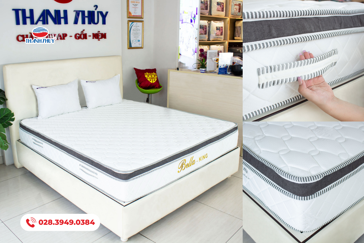 Nệm Lò Xo nhà Chăn Ra Thanh Thủy luôn đạt yêu cầu khắc khe của khách hàng
