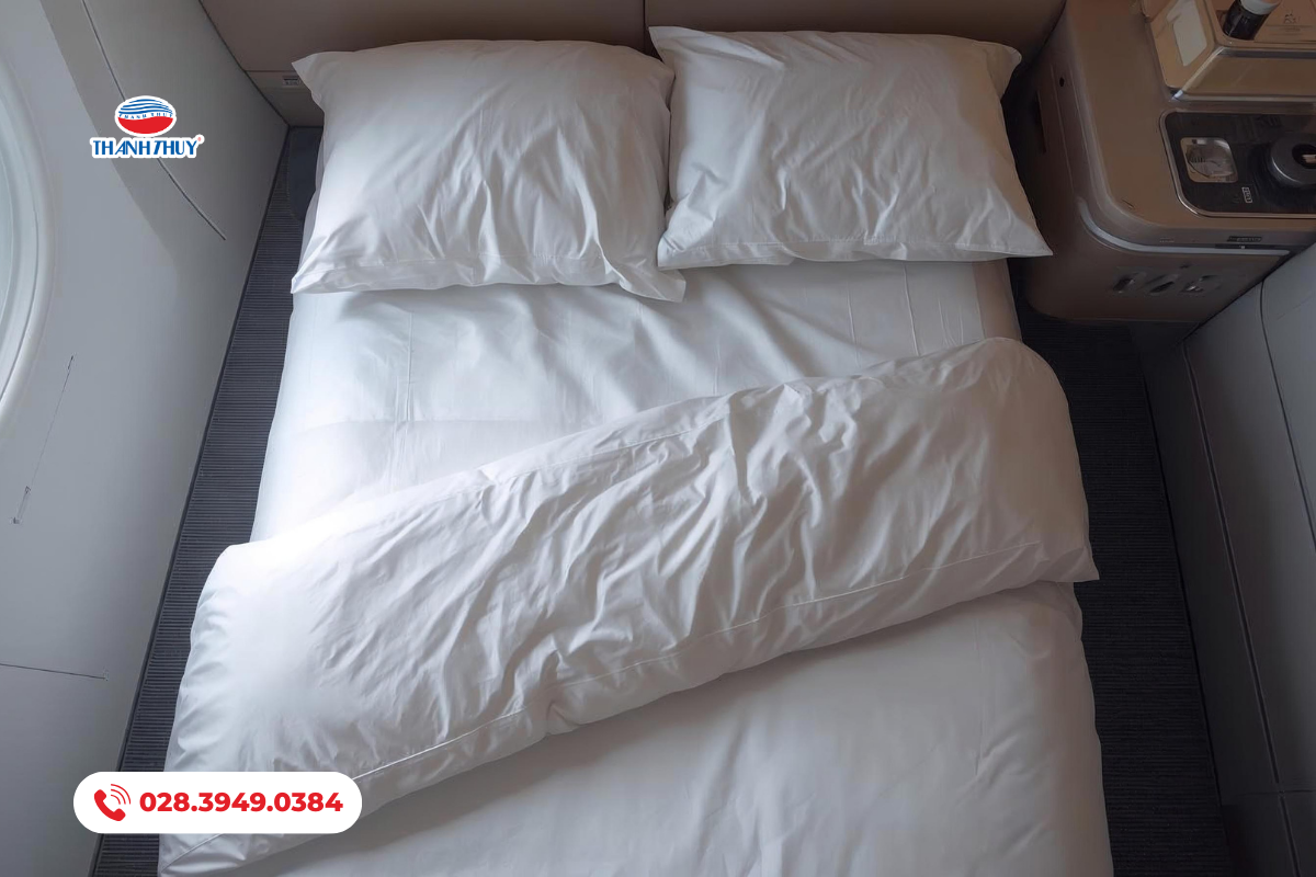 Yêu cầu đặc thù về sản phẩm đồ vải có trên máy bay