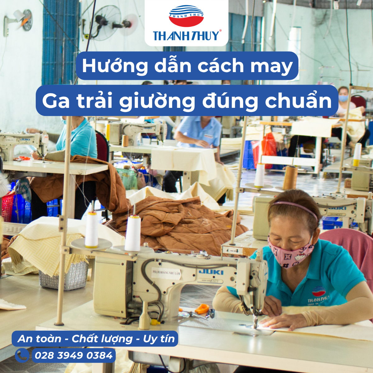 Hướng dẫn cách nay ga trải giường đúng chuẩn