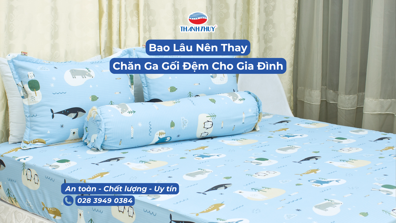 Bao lâu thì nên thay bộ chăn ga gối đệm - Chăn Ra Thanh Thủy