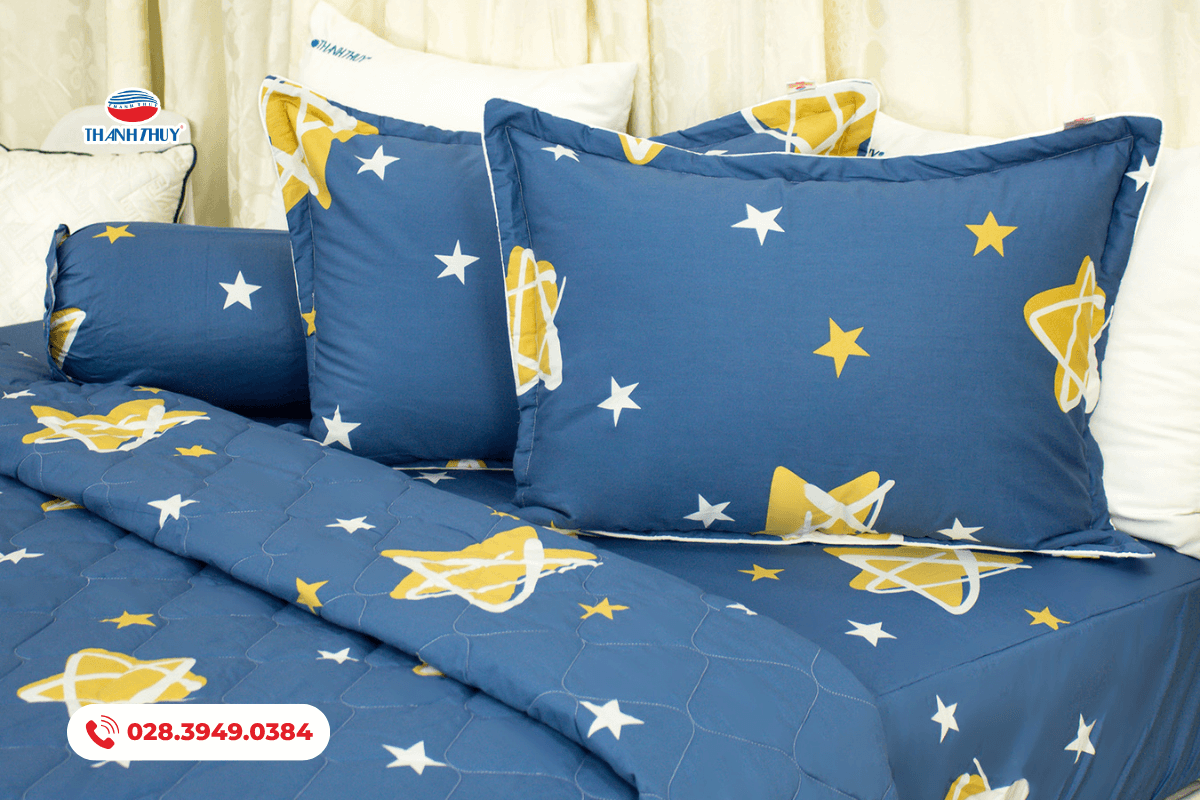 Bộ chăn ga gối Cotton Deluxe 36