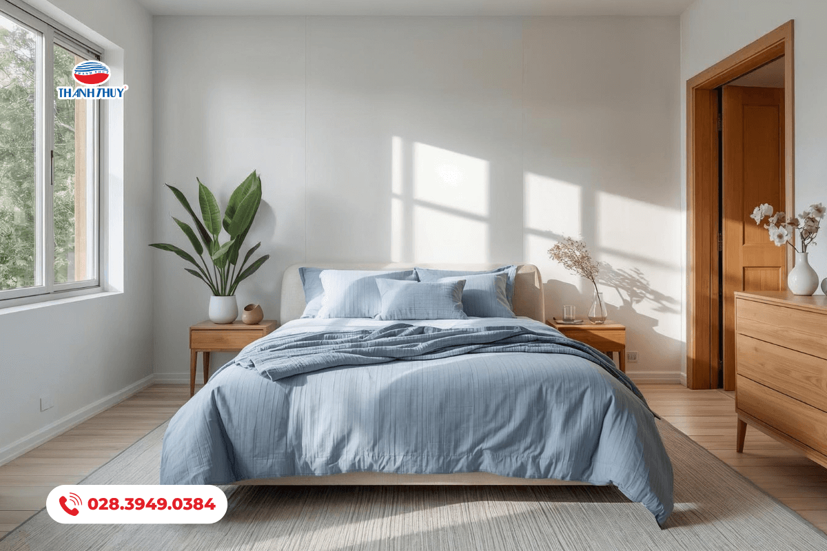 Hãy lựa chọn màu sắc chăn ga gối phù hợp cho phong thủy nhà bạn