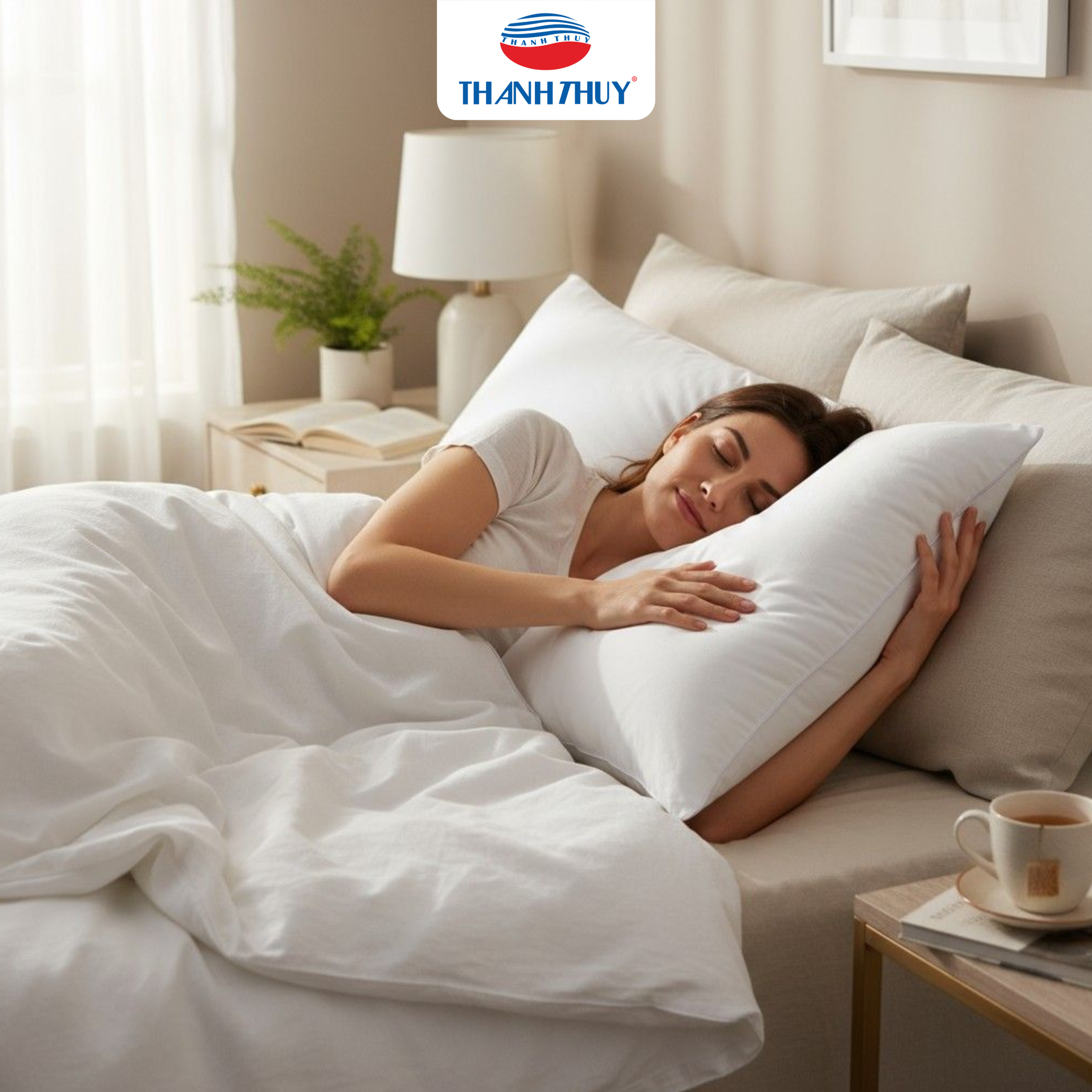So Sánh Ruột Gối Gòn Bi Và Ruột Gối Lông Vũ Nhân Tạo Của Thanh Thủy 13 Sự khác biệt về cảm giác khi nằm