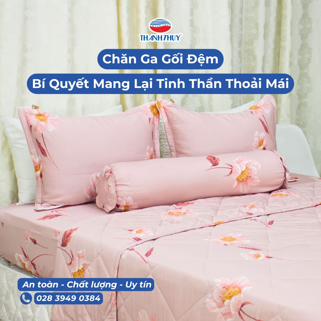 Chăn Ga Gối Đệm – Bí Quyết Mang Lại Tinh Thần Thoải Mái Mỗi Ngày