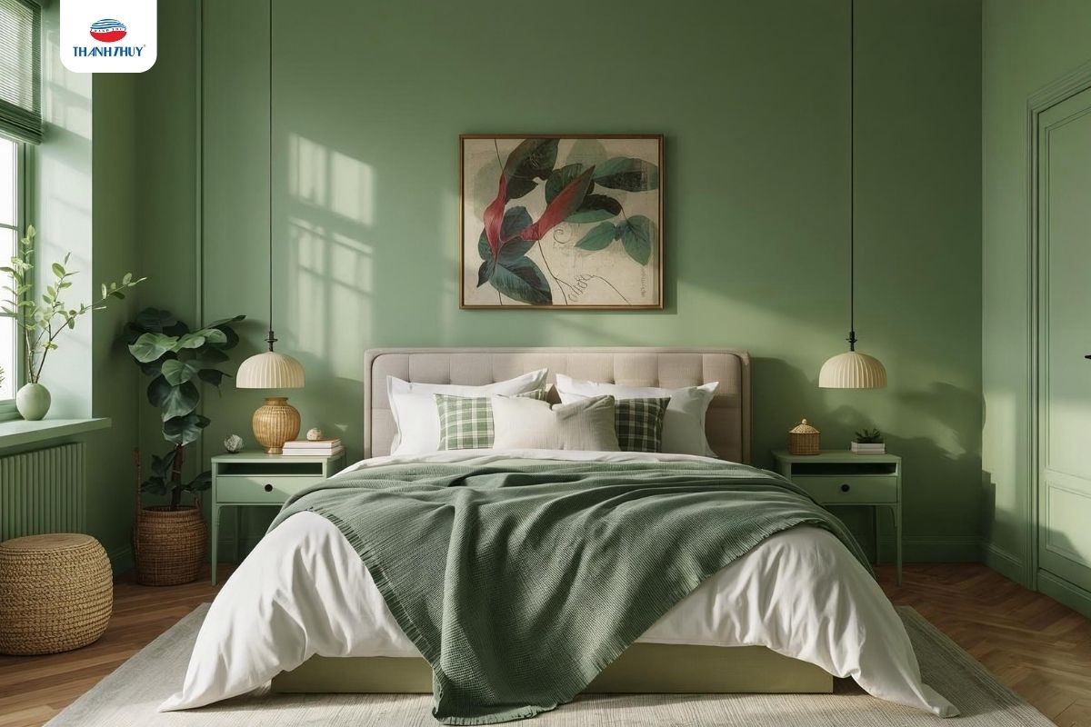 Chăn Ga Gối Màu Matcha: Xu Hướng Tối Giản & Tươi Mát Dành Cho Giới Trẻ 7 Màu xanh matcha mới mẻ được các bạn trẻ yêu thích