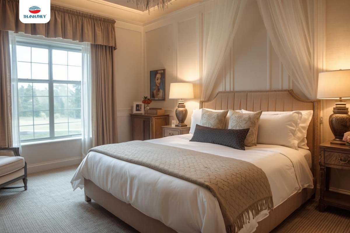 Chăn Ga Gối Đệm Trong Mùa Cưới – Bí Quyết Hoàn Thiện Không Gian Tân Hôn Sang Trọng Và Ấm Áp 16 Gợi ý cho bạn những thiết kế cho phòng tân hôn