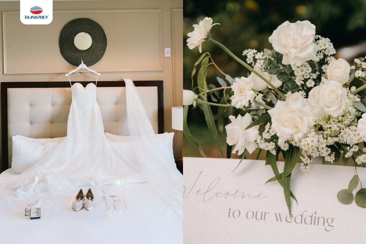 Chăn Ga Gối Đệm Trong Mùa Cưới – Bí Quyết Hoàn Thiện Không Gian Tân Hôn Sang Trọng Và Ấm Áp 17 Phòng tân hôn thêm lãng mạn