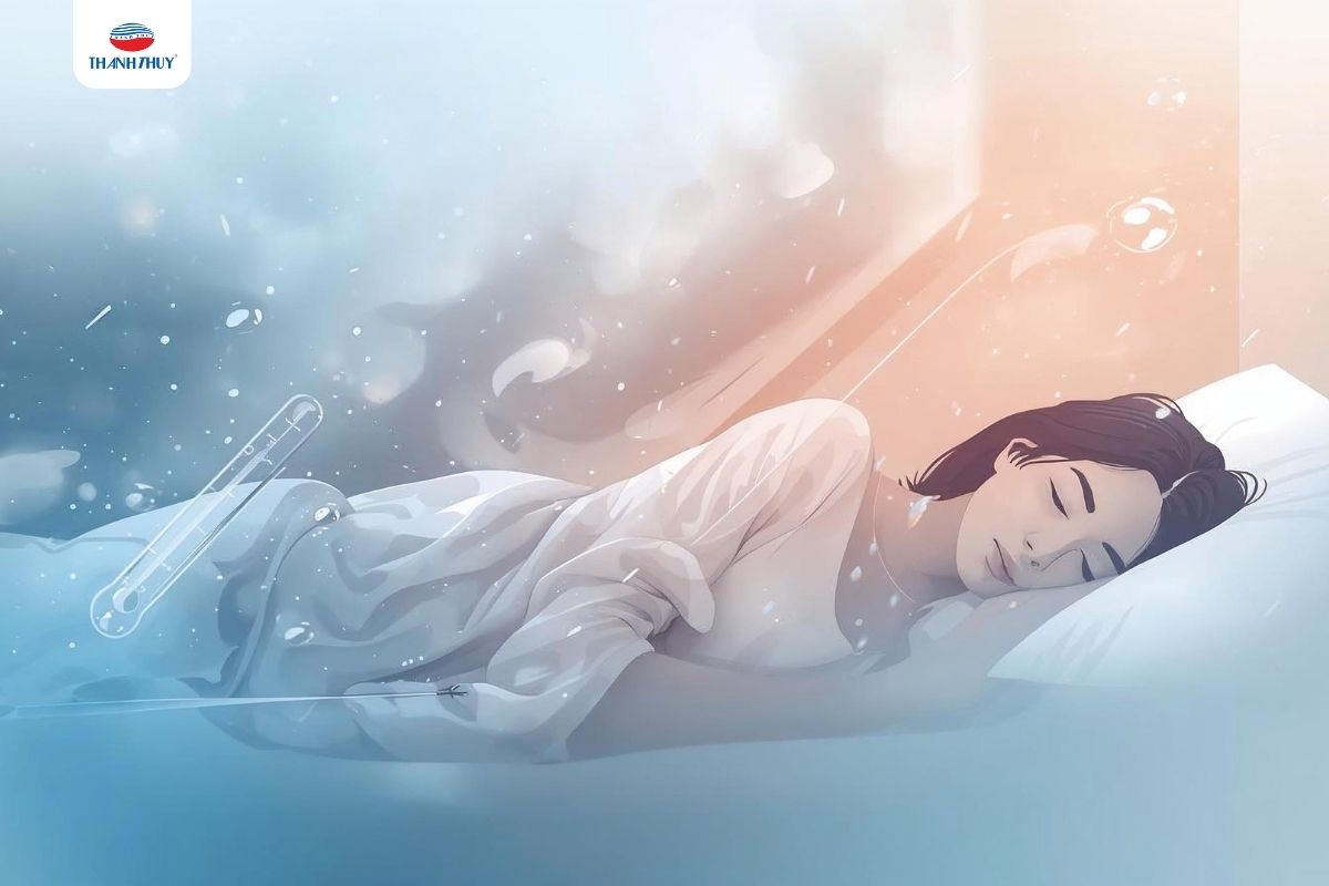 Không khí nóng ấm khiến cho giấc ngủ không được trọn vẹn