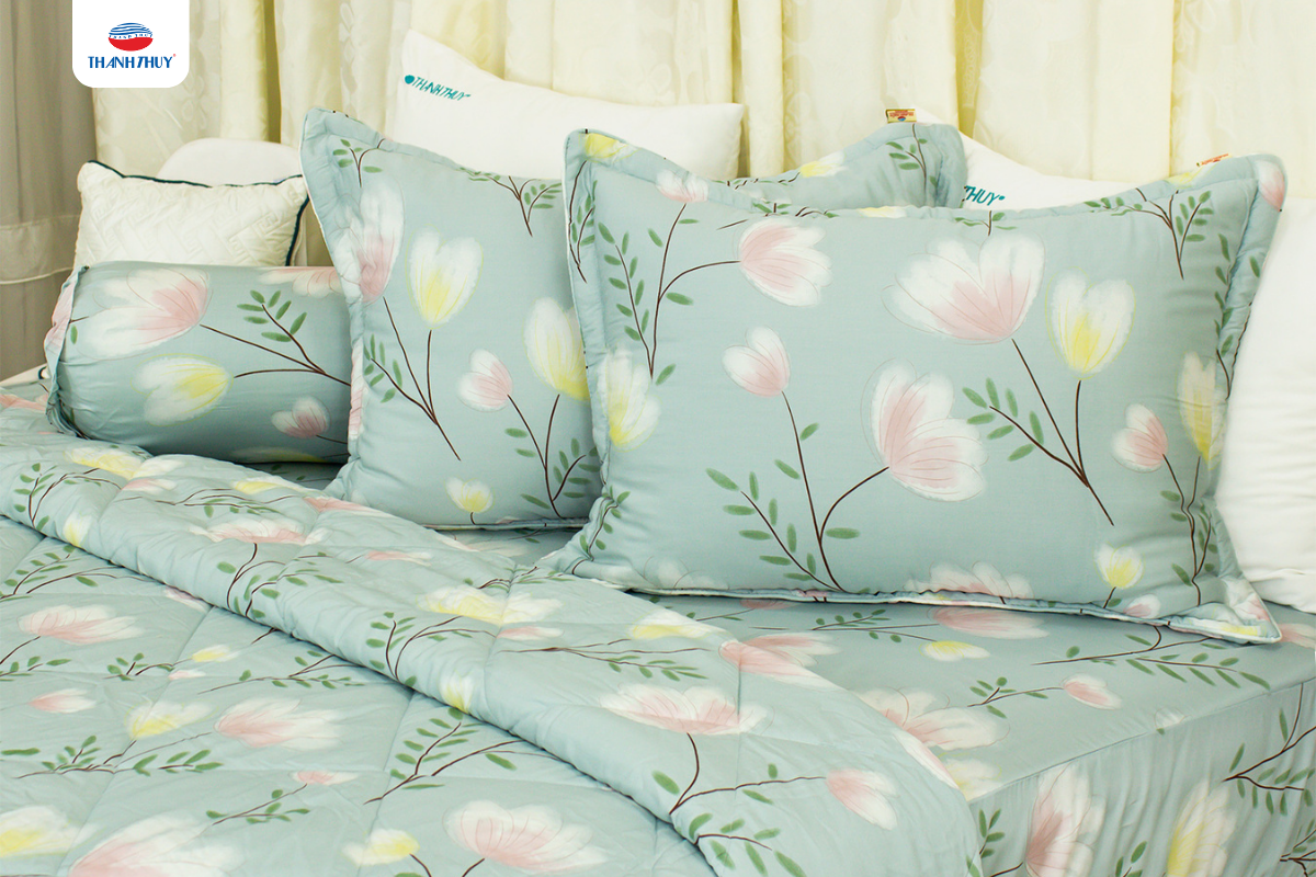 Bộ chăn ga gối Lụa Modal cân bằng giữa màu sắc và công năng sang trọng