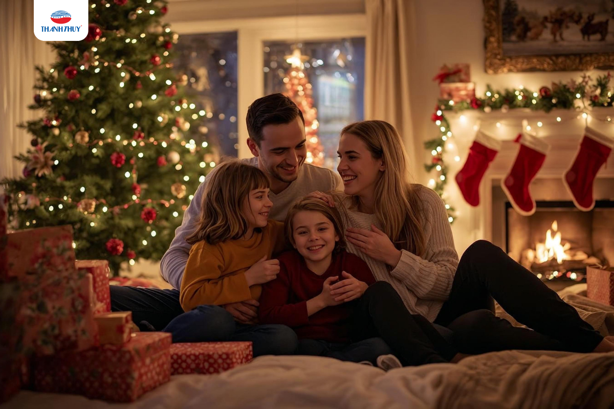 Chăn Ga Gối Đệm Cho Cả Gia Đình – Giữ Trọn Hơi Ấm Yêu Thương Mùa Noel 8 Phòng ngủ là nơi gia đình sum vầy