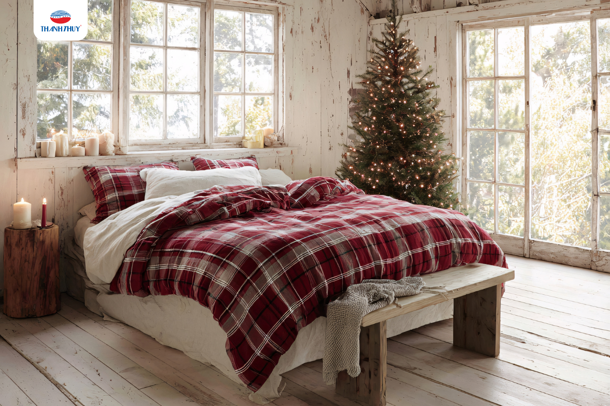 Sắc đỏ của noel ấm áp