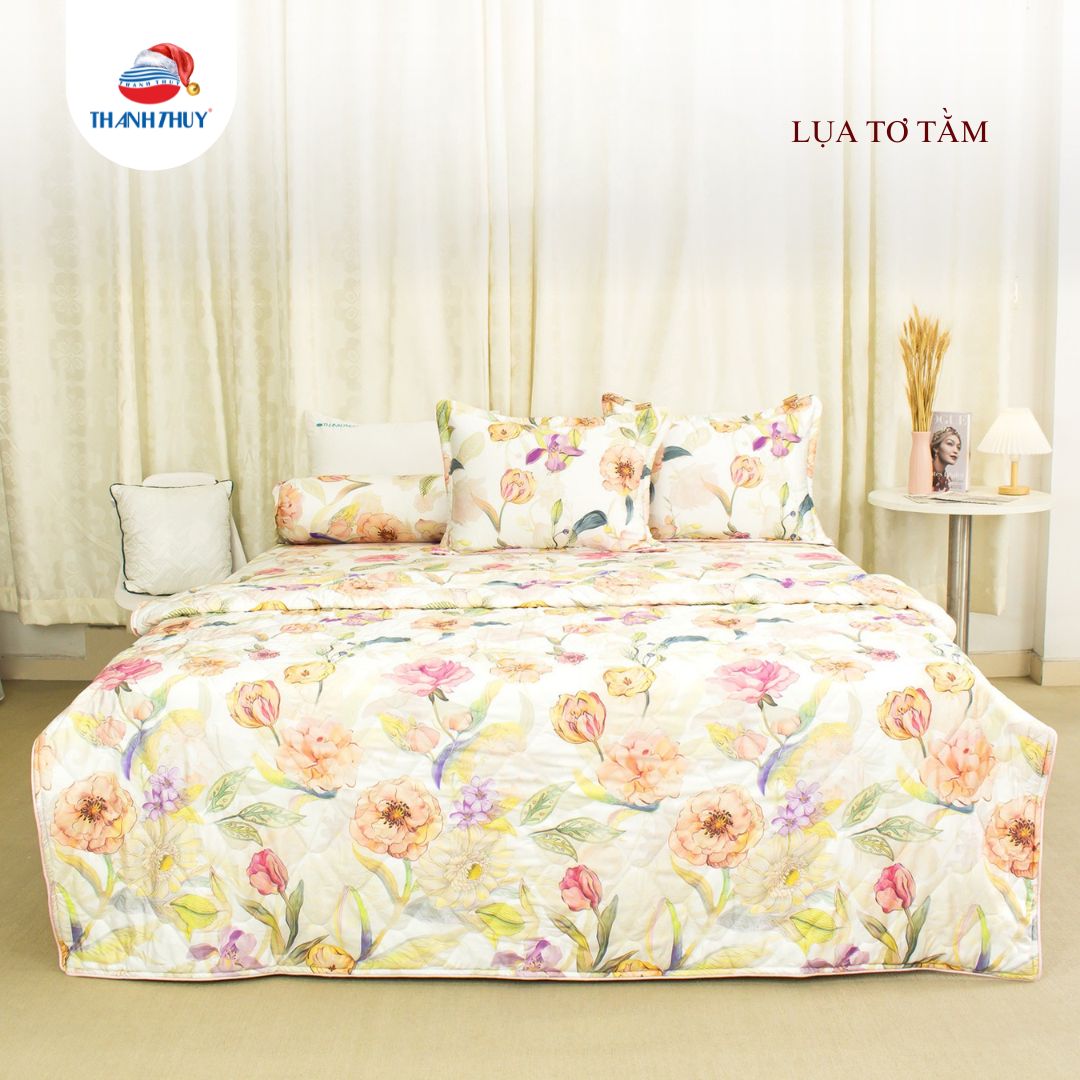 Bí Quyết Chọn Màu Chăn Ga Gối Theo Bản Mệnh Để Năm Mới Bình An, May Mắn 13 Họa tiết hoa trên bộ chăn ga gối cũng mang đến vượng khí cho gia đình