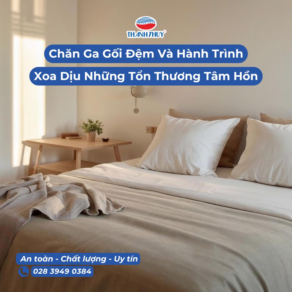 Chăn Ga Gối Đệm Và Hành Trình Xoa Dịu Những Tổn Thương Tâm Hồn