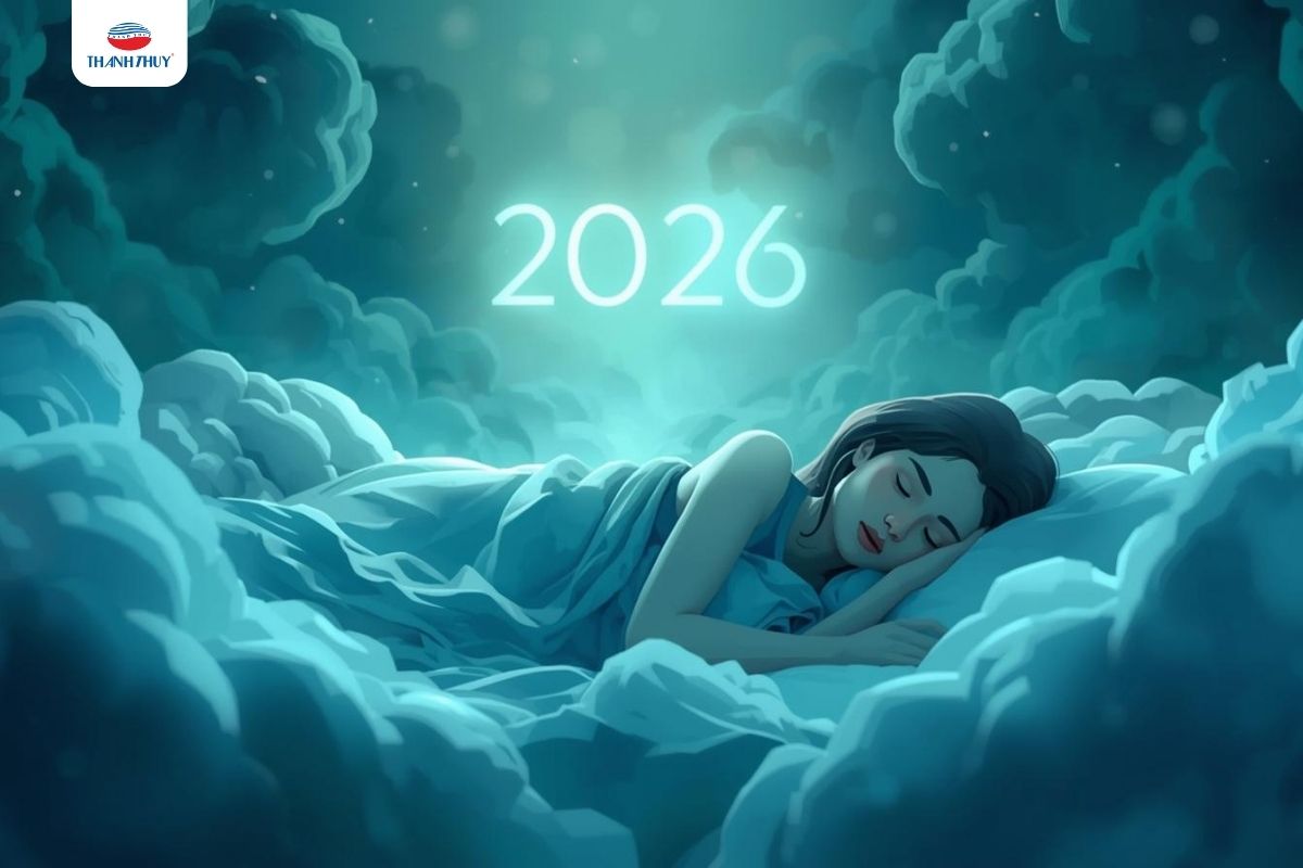 Chăn Ga Gối Đệm Và Khởi Đầu Bình Yên Cho Năm Mới Dương Lịch 2026 6 Giấc ngủ sâu mở ra tinh thần tích cực cho năm 2026