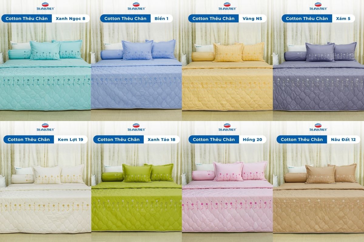Chăn Ga Gối Đệm Giúp Làm Mới Không Gian Cho Khởi Đầu Năm Mới 9 Màu sắc của chăn ga gối giúp bạn khởi đầu một năm mới bừng sáng