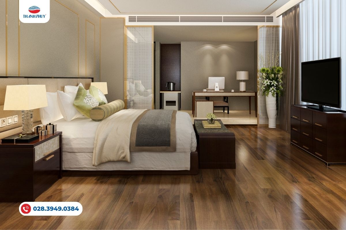 Tiêu Chuẩn Chăn Ga Khách Sạn 3 Sao Được Sử Dụng Phổ Biến Hiện Nay 15 Màu sắc trung tính của phòng hotel sang trọng