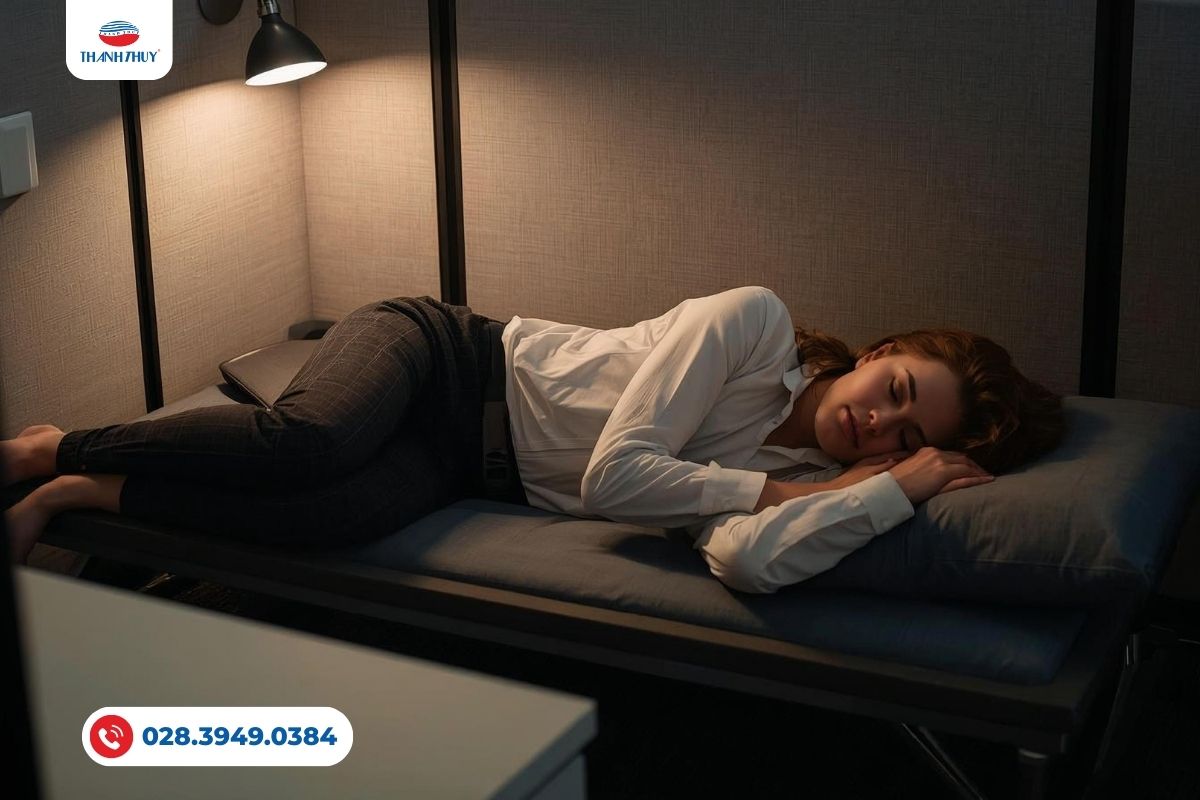 Mẫu Chăn Ga Gối Nệm Gấp Gọn Tốt Nhất Cho Giấc Ngủ Trưa Tại Văn Phòng 2026. 10 Độ thông thoáng và mềm mại của bộ chăn ga sẽ giúp bạn thư giãn