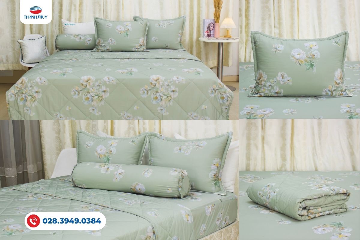 Mẫu Chăn Ga Gối Nệm Gấp Gọn Tốt Nhất Cho Giấc Ngủ Trưa Tại Văn Phòng 2026. 12 Vải lụa giải nhiệt mùa hè
