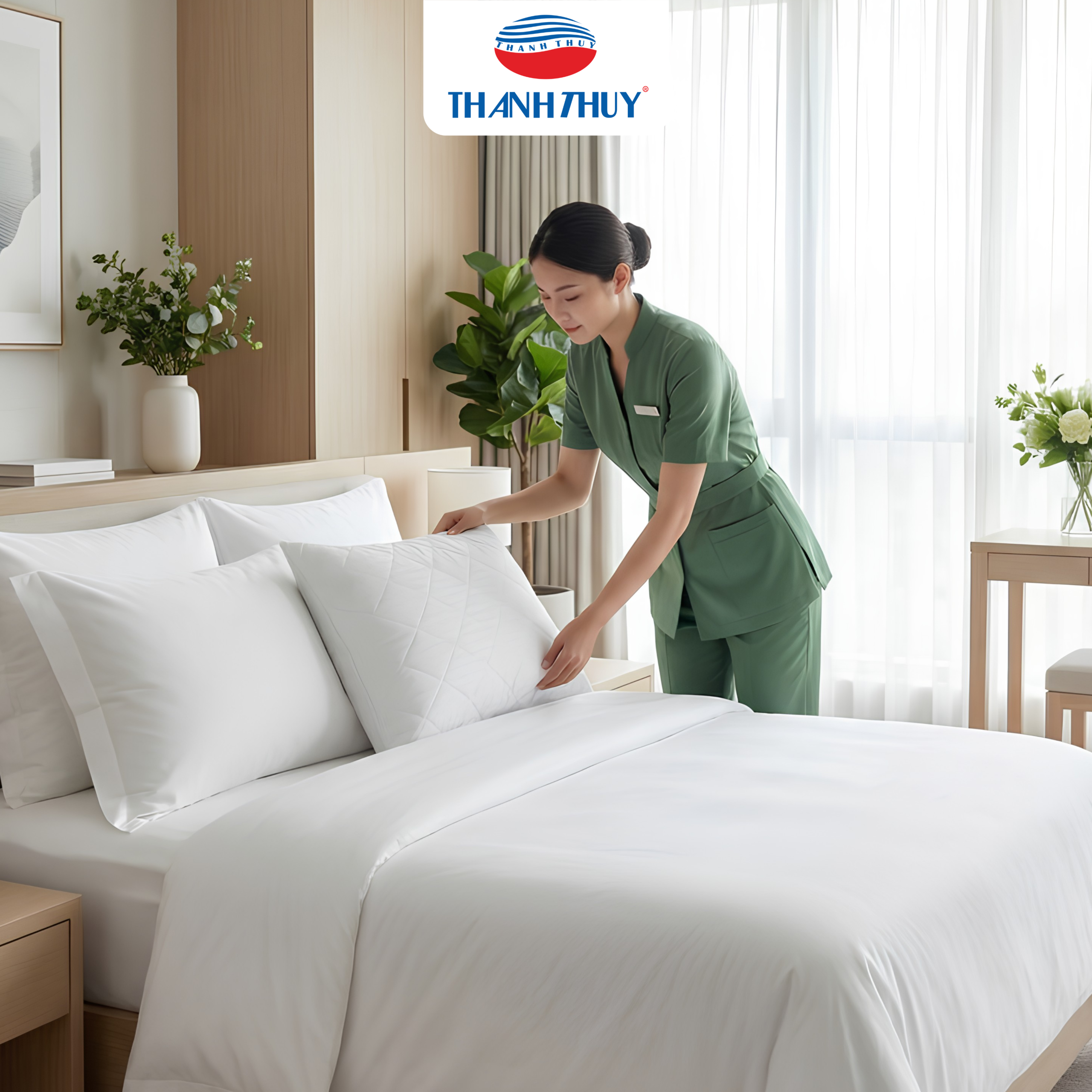 Bao lâu nên thay chăn ga khách sạn? Tiêu chuẩn vận hành đúng cần biết 9 Chăn ga khách sạn là yếu tố quyết định sự quay trở lại của khách hàng