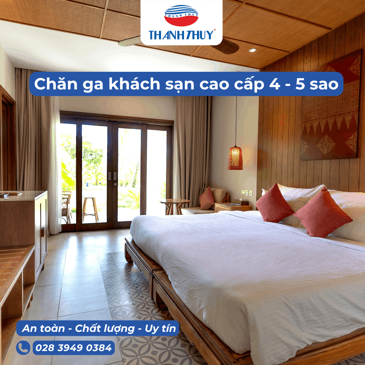 Chăn ga khách sạn cao cấp 4 -5 sao