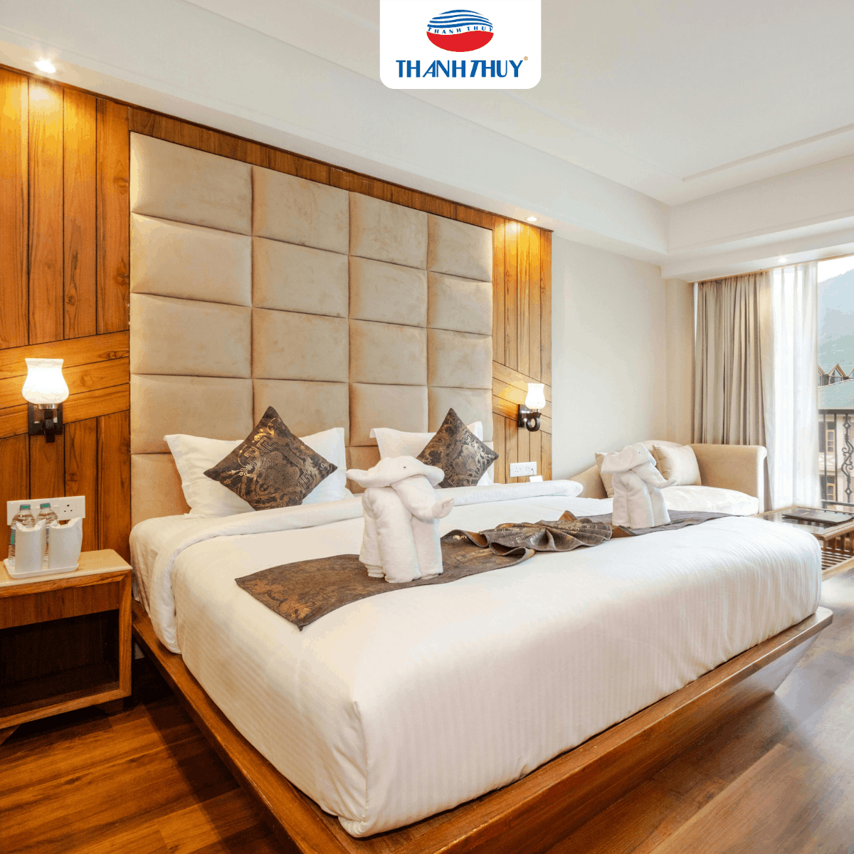 Chăn Ga Khách Sạn Cao Cấp 4 - 5 Sao 6 Chăn ga là một trong những yếu tố tạo nên ấn tượng vô hình của khách sạn