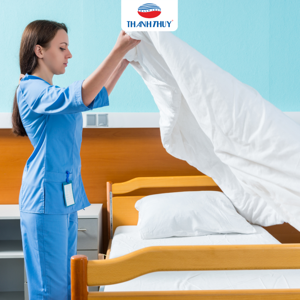 Hàng Vải Trung Tâm Điều Dưỡng / Viện Dưỡng Lão – Giải Pháp Đồng Bộ Cho Cơ Sở Chăm Sóc 8 Vải y tế ứng dụng trong hàng vải điều dưỡng và viện dưỡng lão